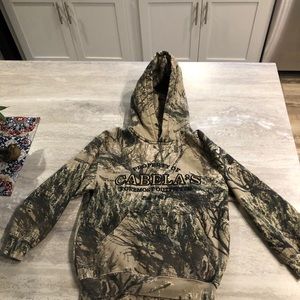 Kids Cabela’s camo sweatshirt